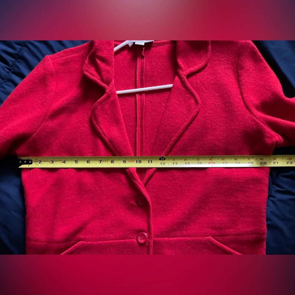 Pendleton Petite Red Wool Jacket - image 6